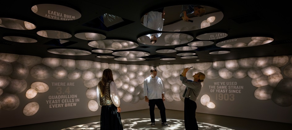 Dalziel & Pow and Pixel Artworks reimagine Guinness Storehouse’s Yeast Room